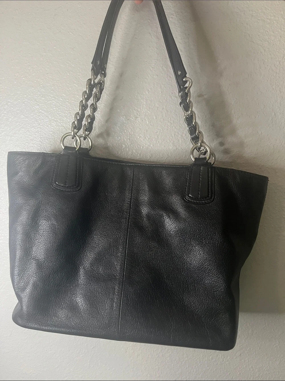 Coach Madison Tote BLACK LEATHER - Picture 2 of 8